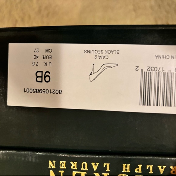 Lauren Black sequin heels - Picture 3 of 4